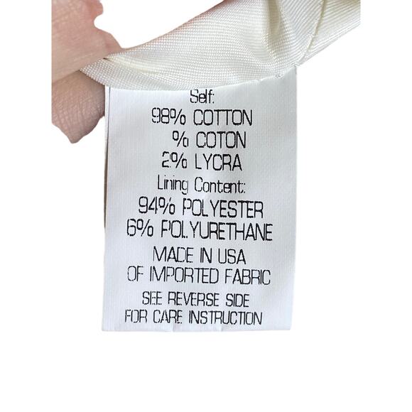 Theory Double Breasted Blazer Jacket Career Tortoise Button Cotton Mustard Sz 8 - Picture 6 of 8